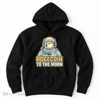 Astronaut Dogecoin To The Moon Crypto Hoodie thumb 0
