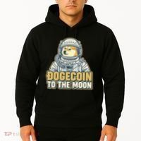 Astronaut Dogecoin To The Moon Crypto Hoodie thumb 2