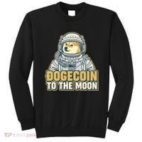 Astronaut Dogecoin To The Moon Crypto Sweatshirt thumb 0