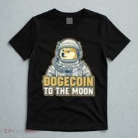 Astronaut Dogecoin To The Moon Crypto T-Shirt thumb 5