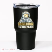 Astronaut Dogecoin To The Moon Crypto Tumbler thumb 0