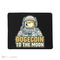 Astronaut Dogecoin To The Moon Crypto Mousepad thumb 0