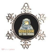 Astronaut Dogecoin To The Moon Crypto Ornament thumb 0