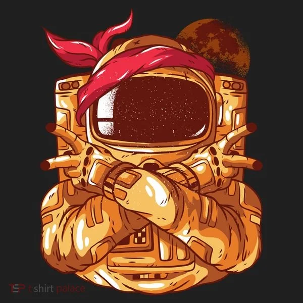 Astronaut Gangsta Women's Sweatshirt