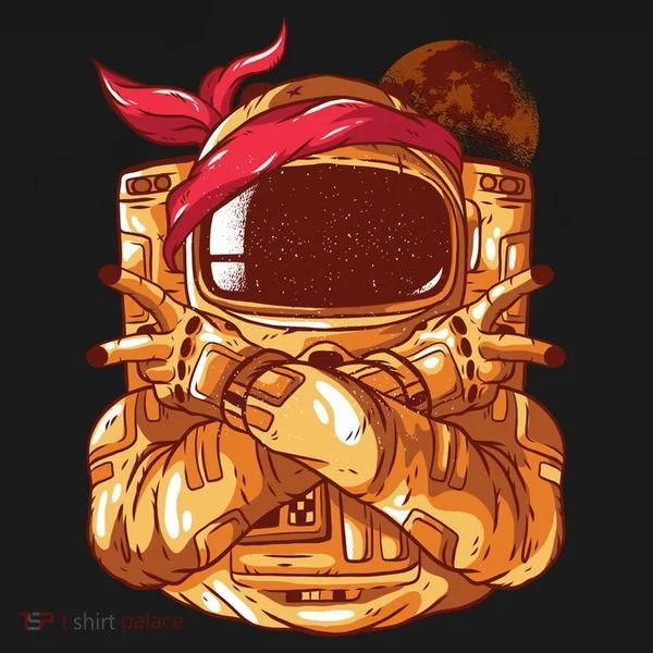 Astronaut Gangsta Doggie Tank