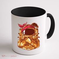 Astronaut Gangsta Coffee Mug thumb 1