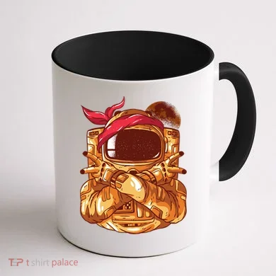 Astronaut Gangsta Coffee Mug back