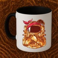 Astronaut Gangsta Coffee Mug thumb 2
