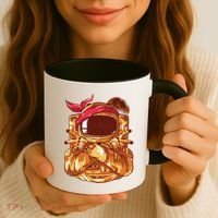 Astronaut Gangsta Coffee Mug thumb 3