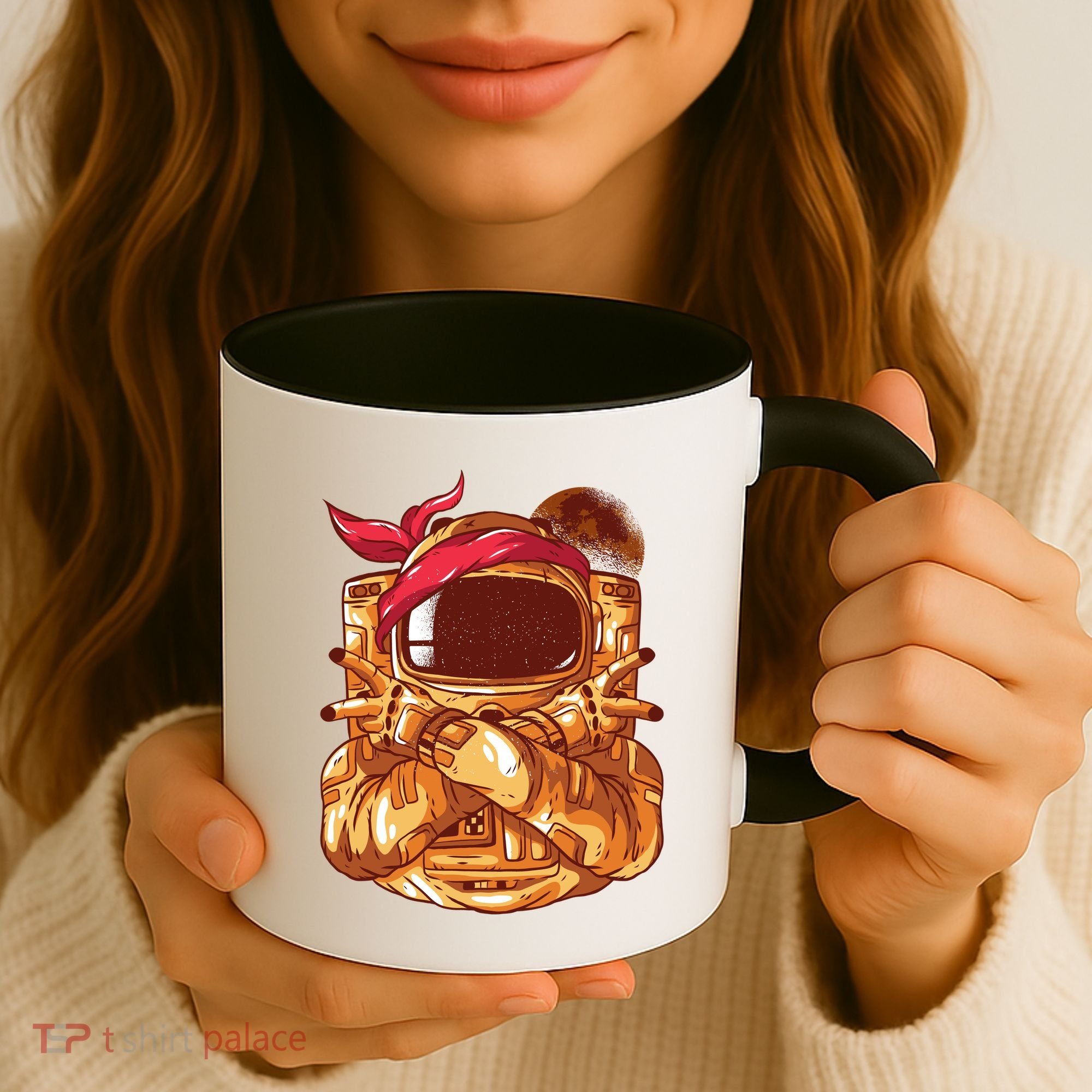 Astronaut Gangsta Coffee Mug