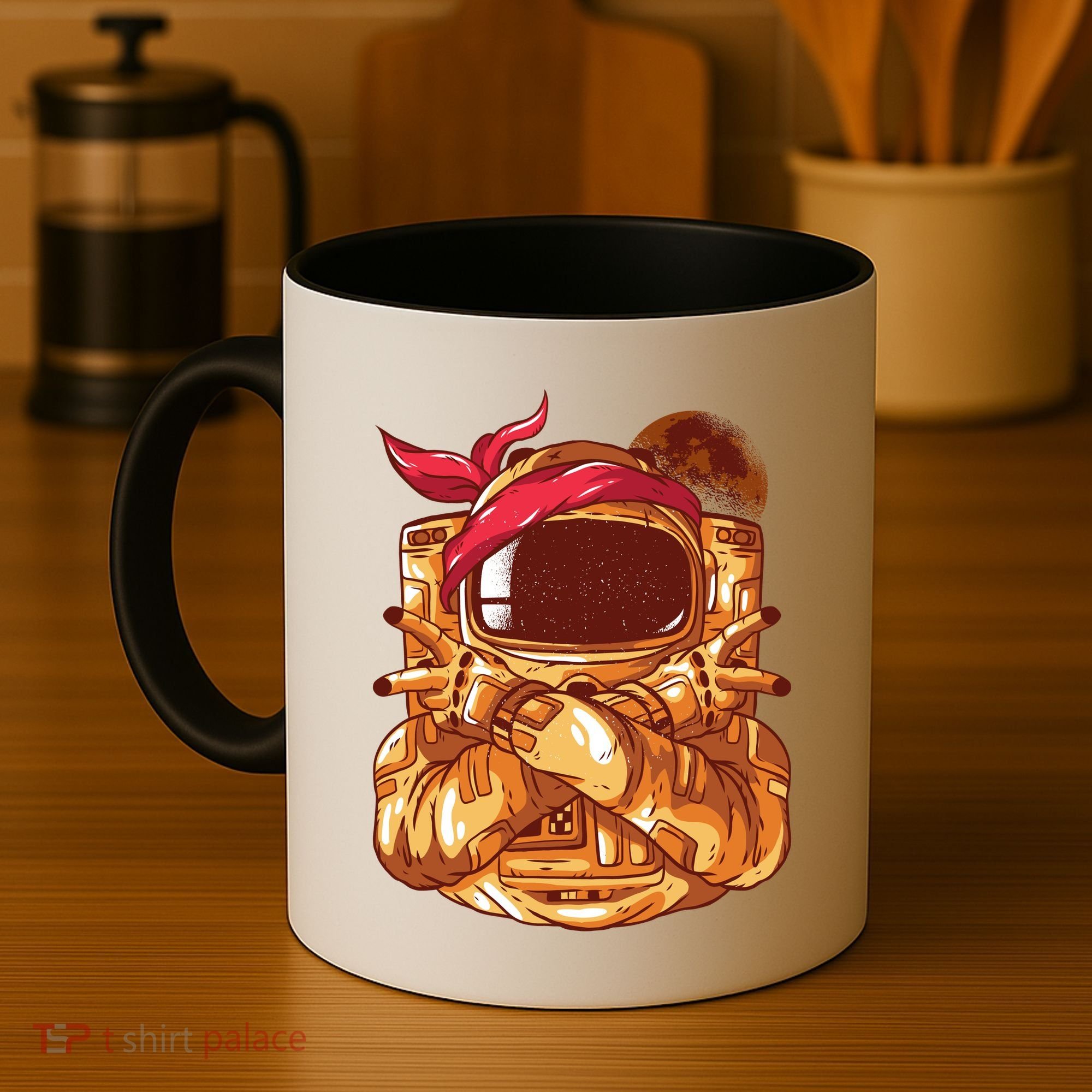 Astronaut Gangsta Coffee Mug