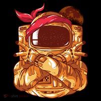 Astronaut Gangsta Women's Hoodie thumb 2