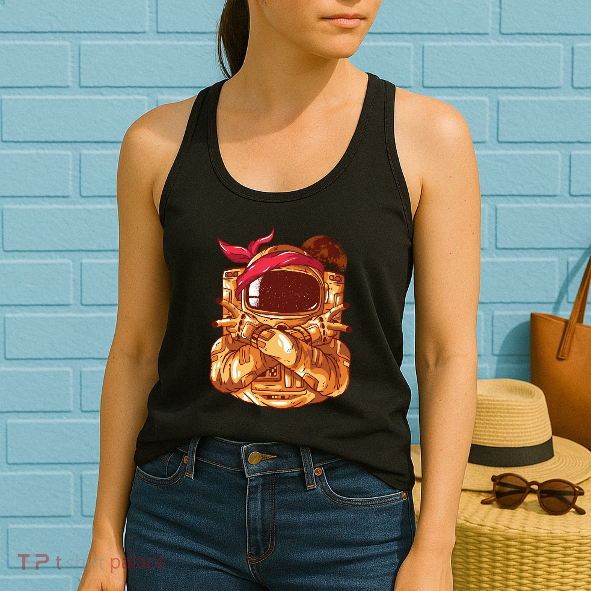 Astronaut Gangsta Women's Tank Top
