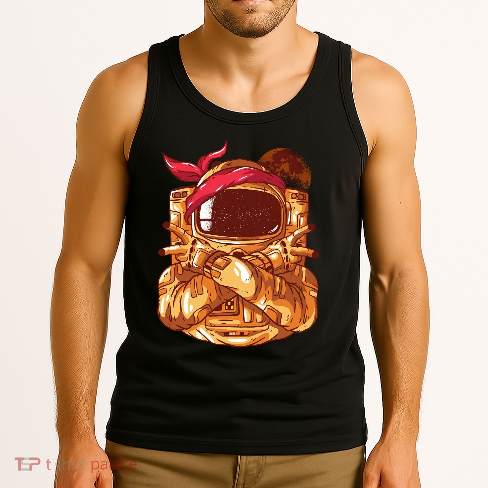 Astronaut Gangsta Tank Top