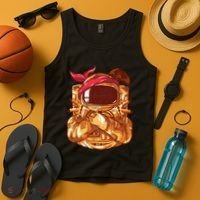Astronaut Gangsta Tank Top thumb 4