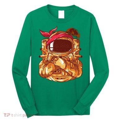 Astronaut Gangsta Long Sleeve Shirt