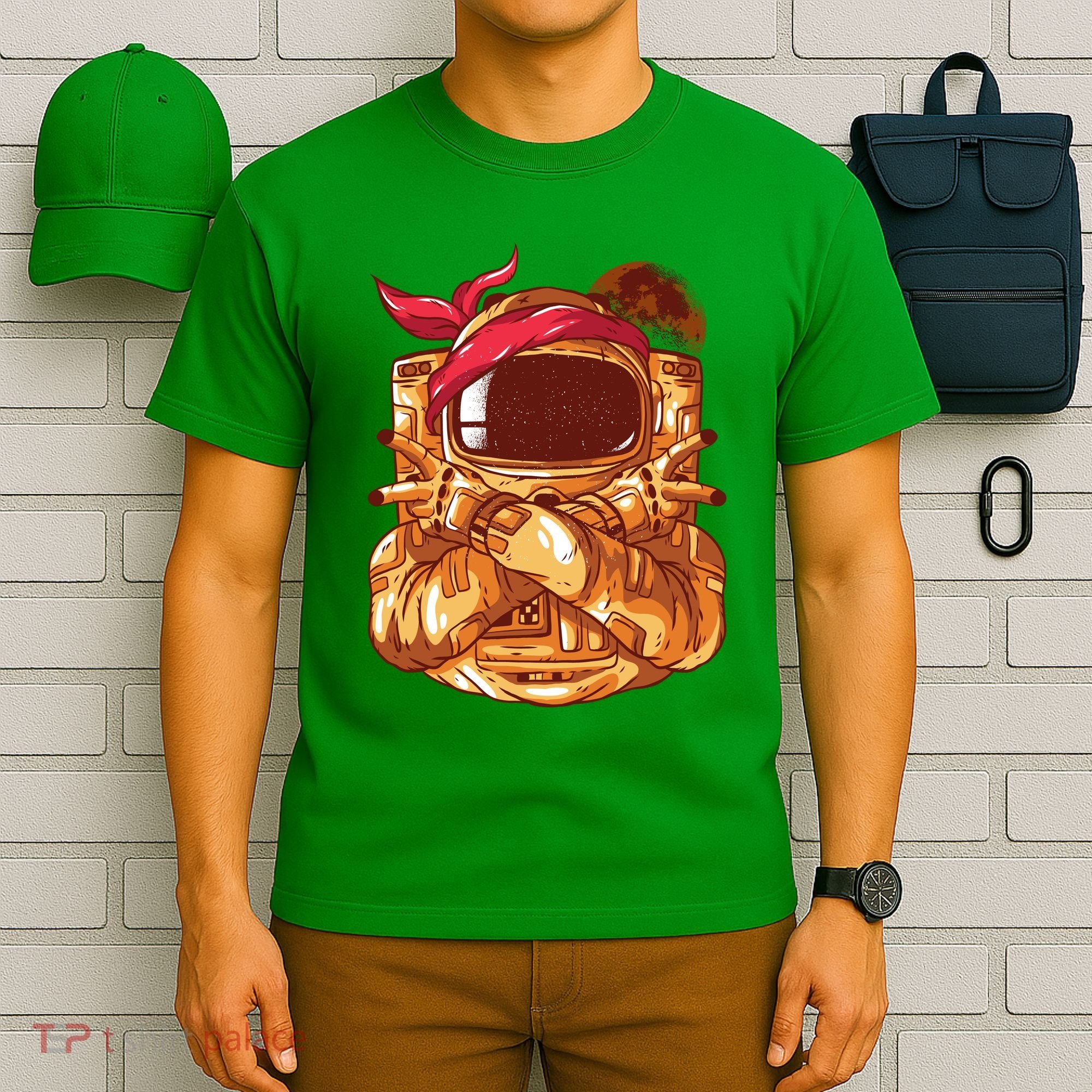 Astronaut Gangsta T-Shirt