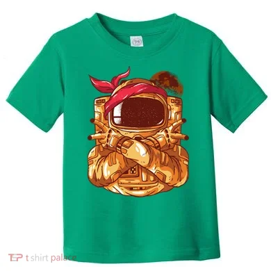 Astronaut Gangsta Toddler T-Shirt