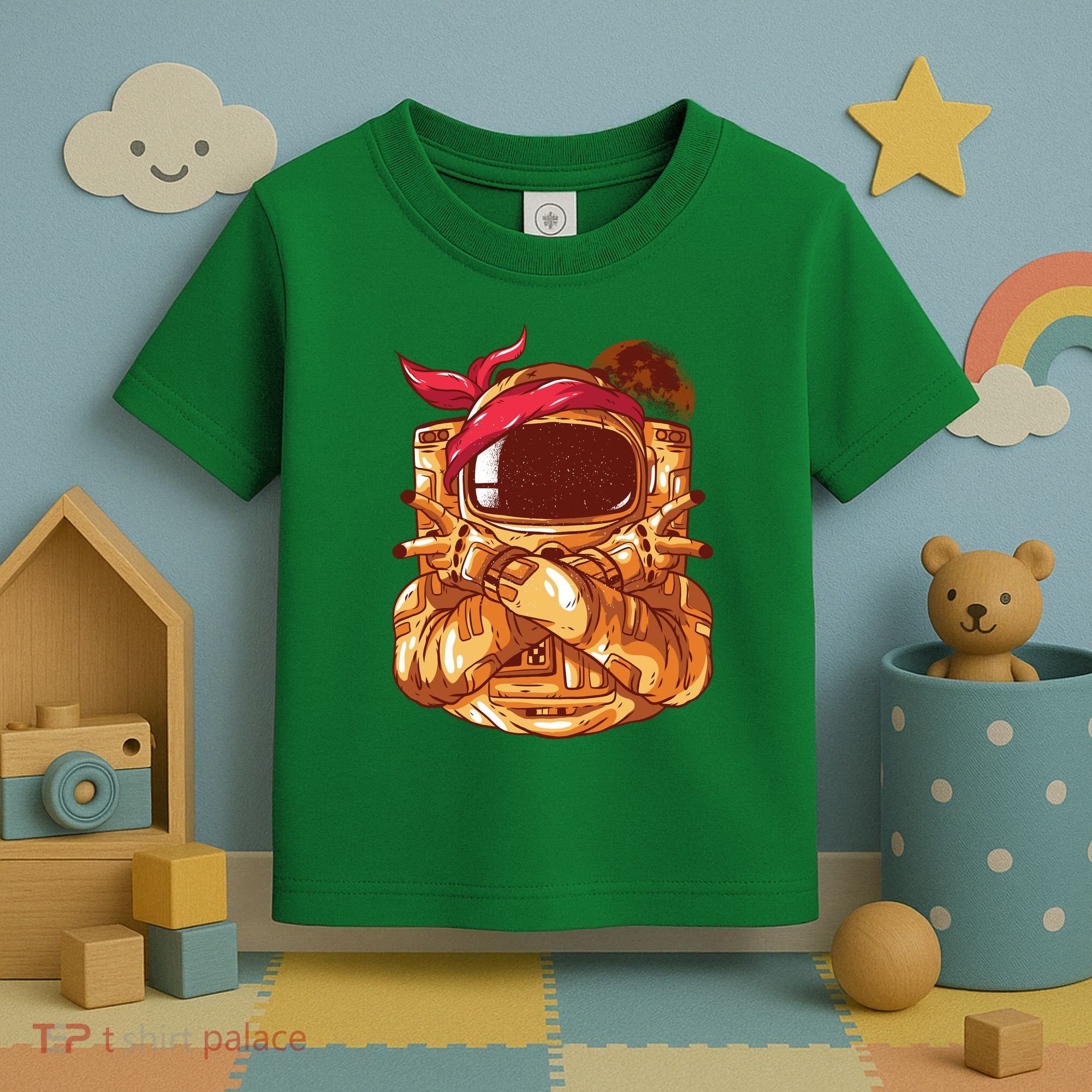 Astronaut Gangsta Toddler T-Shirt