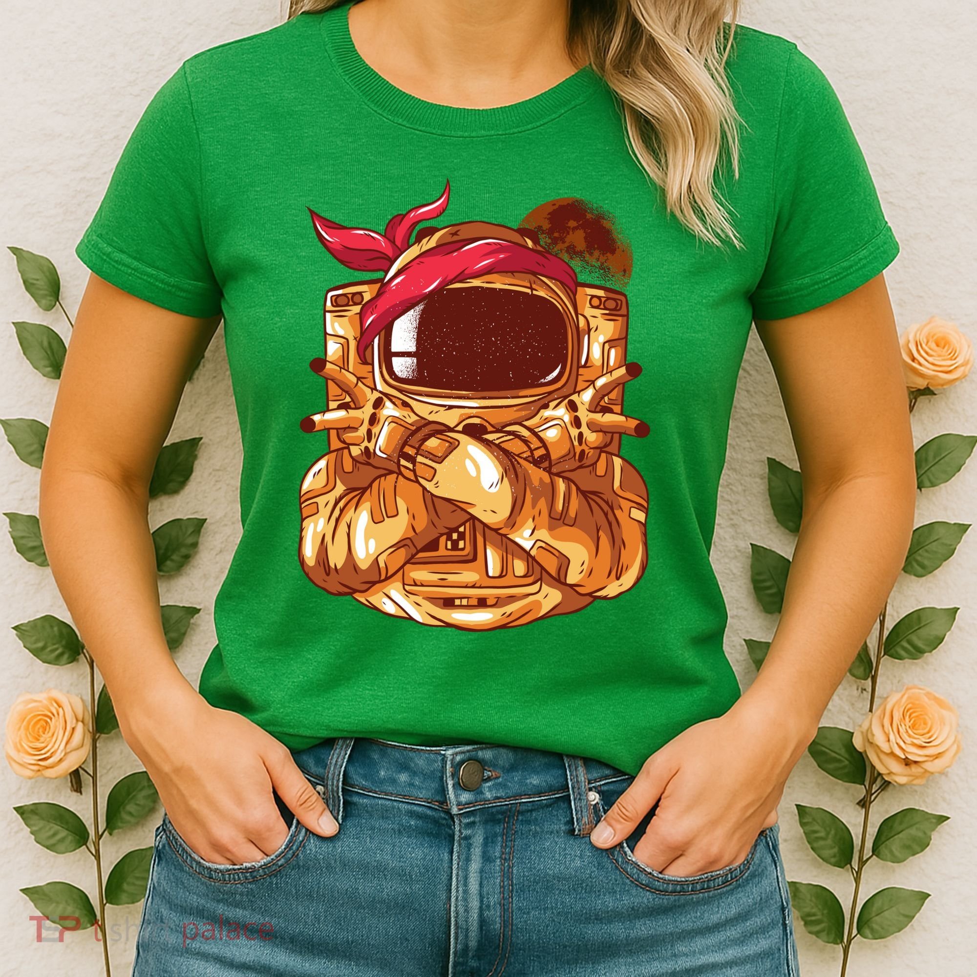 Astronaut Gangsta Women's T-Shirt