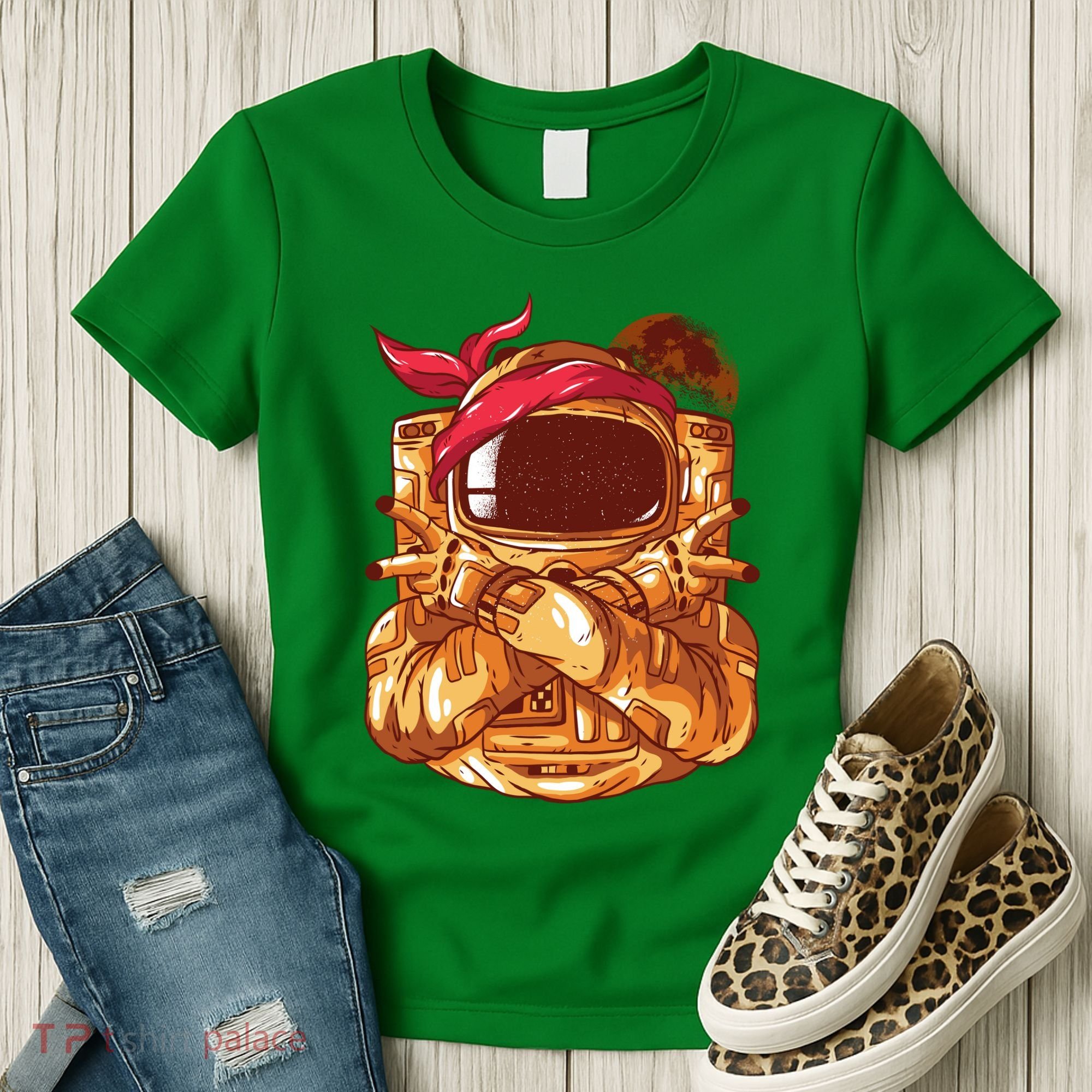 Astronaut Gangsta Women's T-Shirt