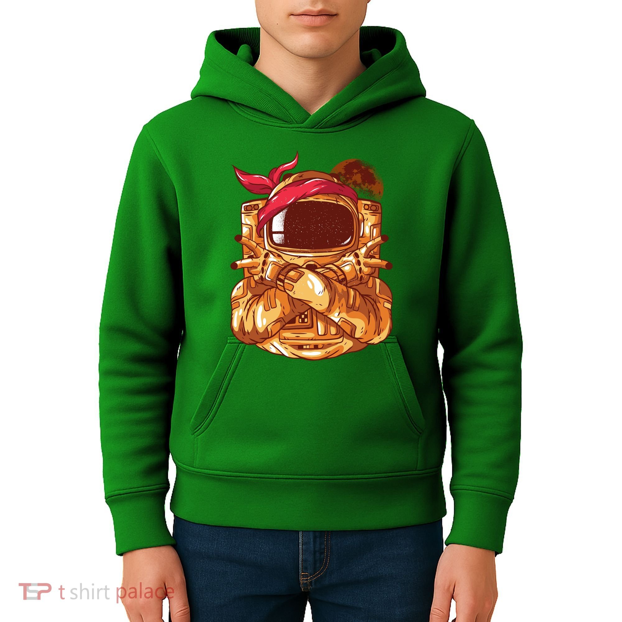 Astronaut Gangsta Kids Hoodie
