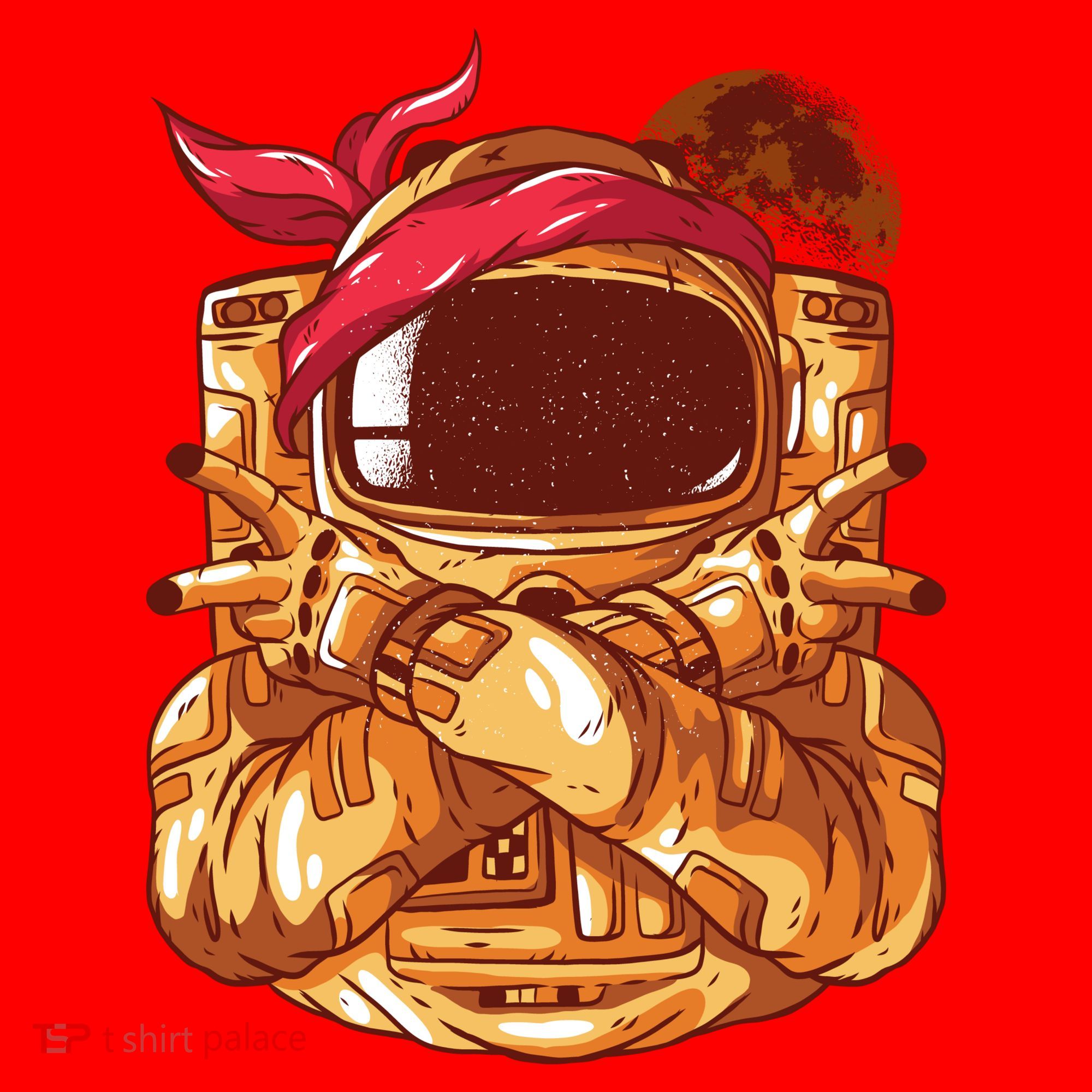 Astronaut Gangsta Santa Hat