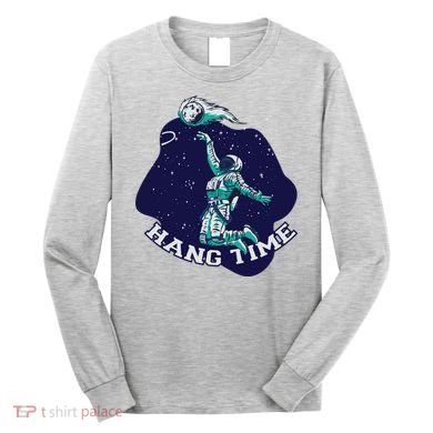 Astronaut Hang Time Basketball Long Sleeve Shirt