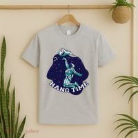 Astronaut Hang Time Basketball T-Shirt thumb 2