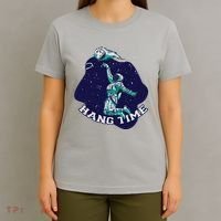 Astronaut Hang Time Basketball T-Shirt thumb 4