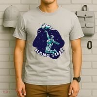 Astronaut Hang Time Basketball T-Shirt thumb 6