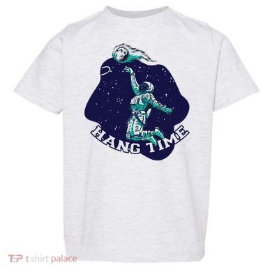 Astronaut Hang Time Basketball Toddler T-Shirt