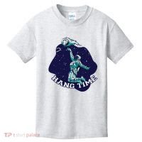 Astronaut Hang Time Basketball Kids T-Shirt thumb 0