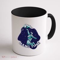 Astronaut Hang Time Basketball Coffee Mug thumb 1