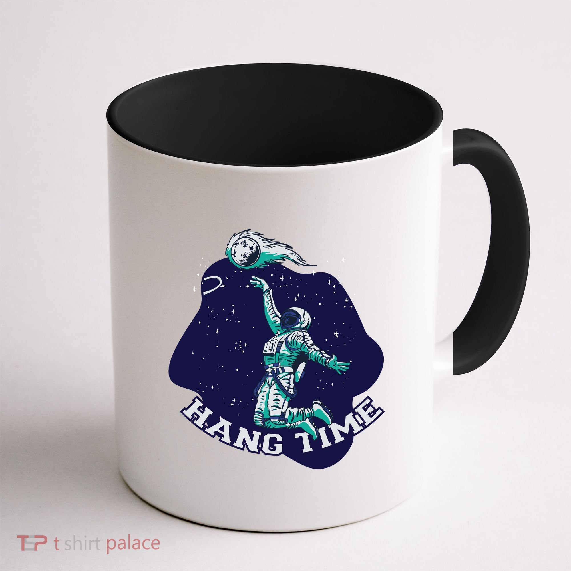 Astronaut Hang Time Basketball Coffee Mug