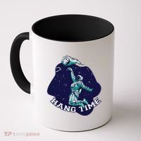 Astronaut Hang Time Basketball Coffee Mug thumb 0