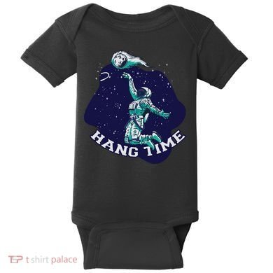 Astronaut Hang Time Basketball Baby Bodysuit