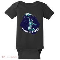 Astronaut Hang Time Basketball Baby Bodysuit thumb 0