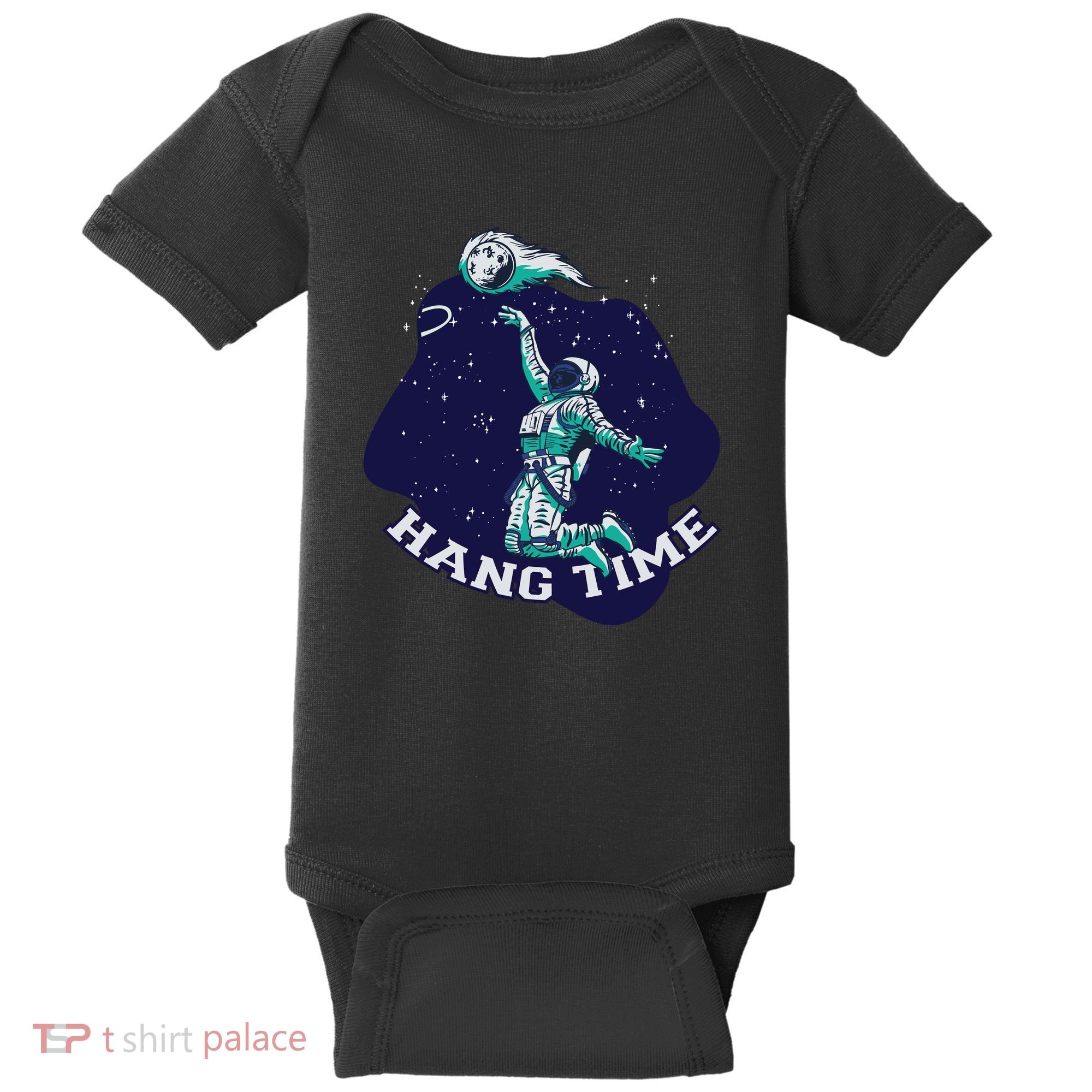 Astronaut Hang Time Basketball Baby Bodysuit