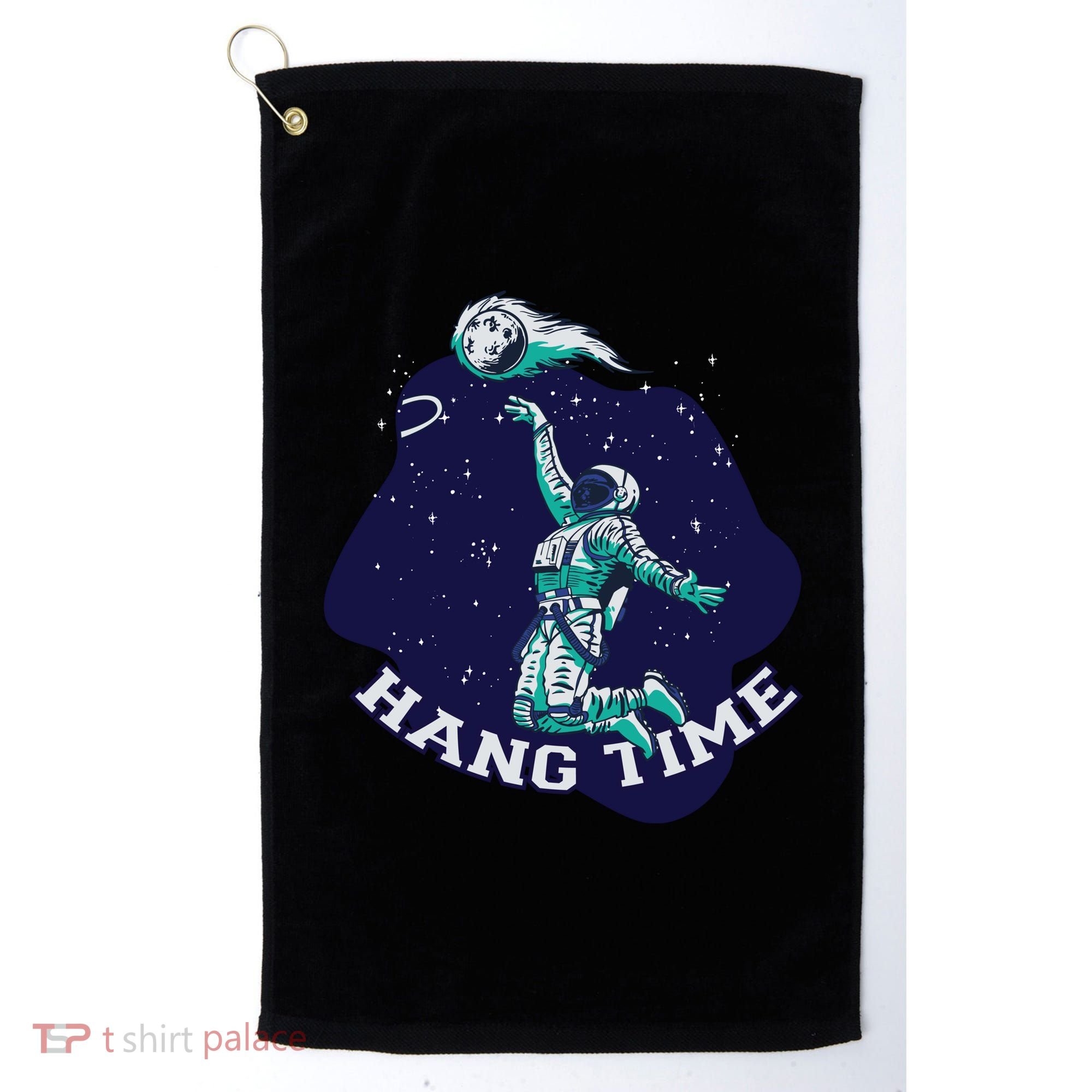 Astronaut Hang Time Basketball Golf Towel