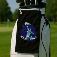 Astronaut Hang Time Basketball Golf Towel thumb 2