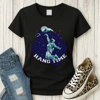 Astronaut Hang Time Basketball Women's T-Shirt thumb 3