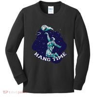 Astronaut Hang Time Basketball Kids Long Sleeve Shirt thumb 0