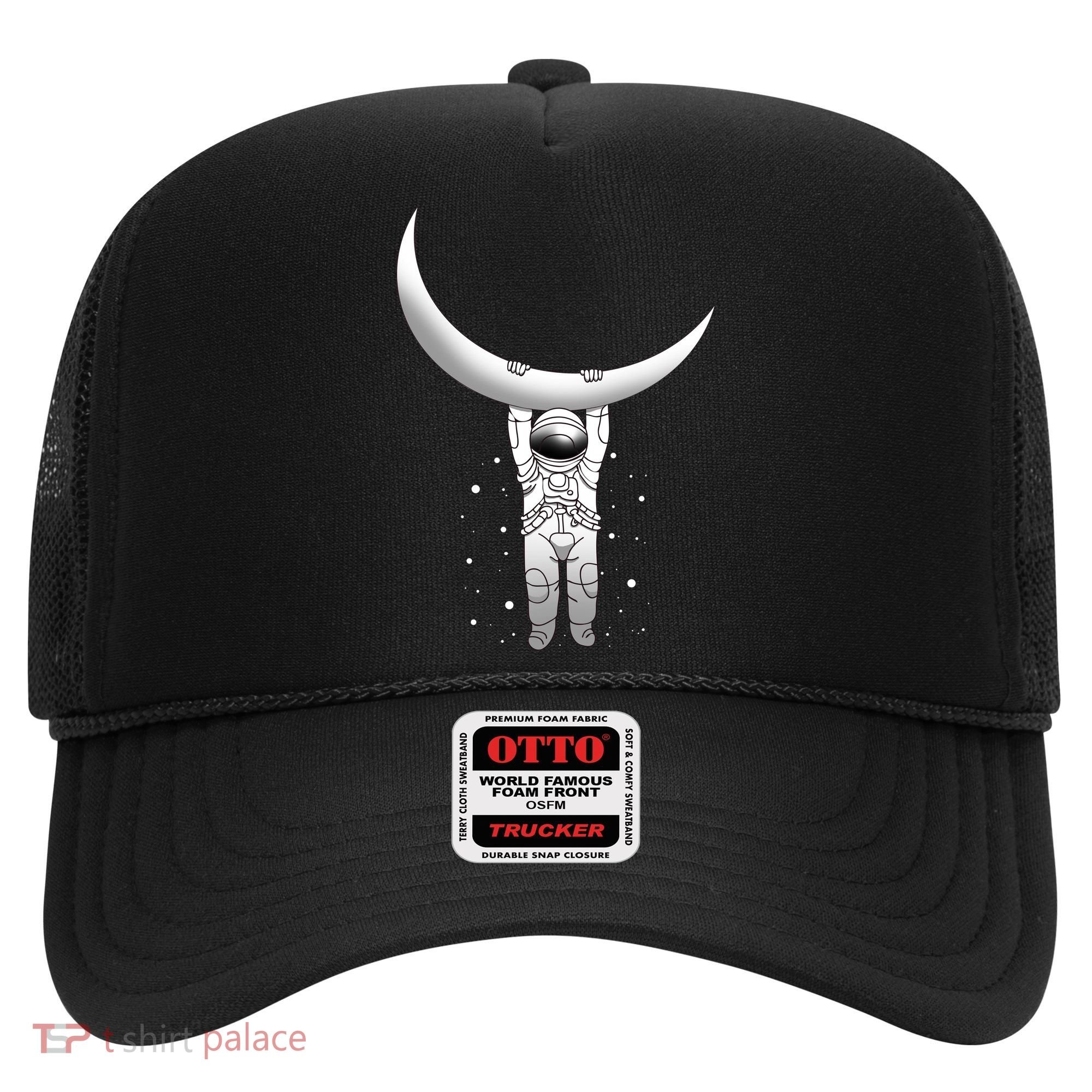 Astronaut Hanging From The Moon Hat