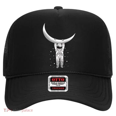 Astronaut Hanging From The Moon Hat