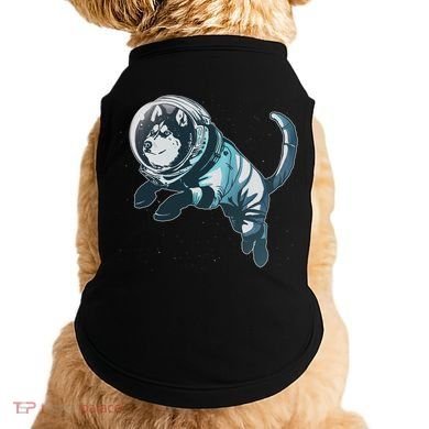 Astronaut Husky Dog Space Doggie Tank