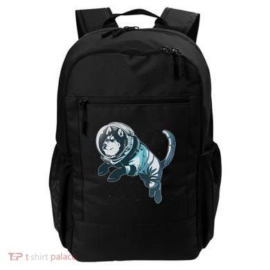Astronaut Husky Dog Space Backpack