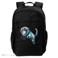Astronaut Husky Dog Space Backpack thumb 0