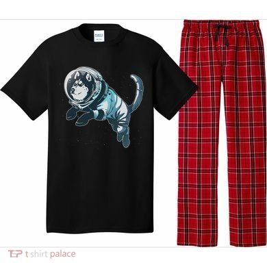 Astronaut Husky Dog Space Pajama Set