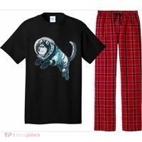 Astronaut Husky Dog Space Pajama Set thumb 0